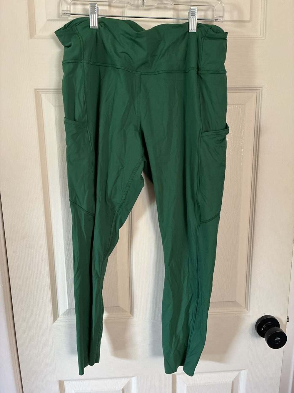 Lululemon Fast and Free High-Rise Tight with Pockets Everglade Green